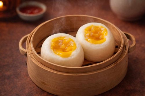 Mangós gőzgombóc / 芒果流心包