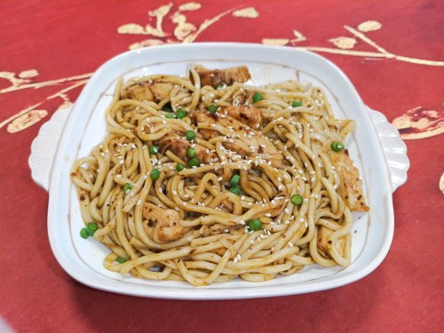 香辣鸡丝面 🌶️🌶️🌶️ / Hunani csirke tészta