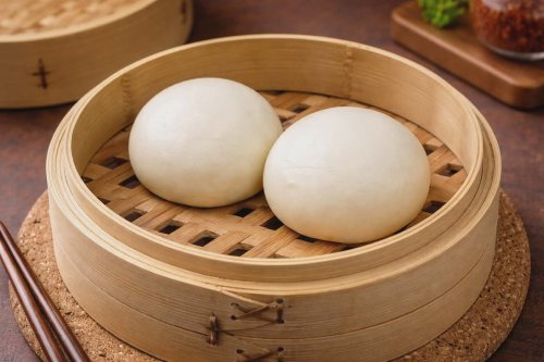 Vörösbabos gőzgombóc / 豆沙包