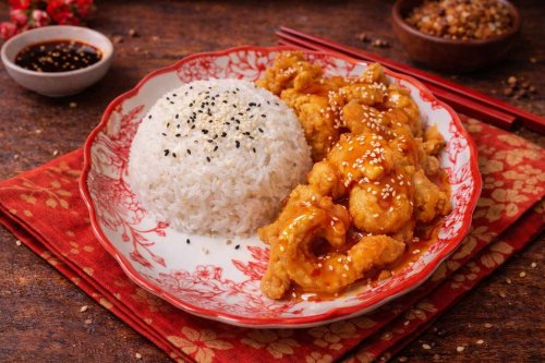 Édes-chilis ropogós sertés / 小酥肉