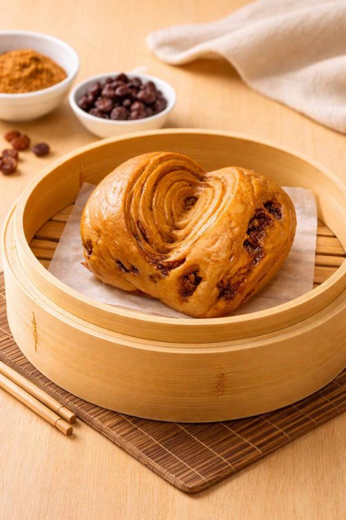 Barnacukros piskóta / 红糖馒头